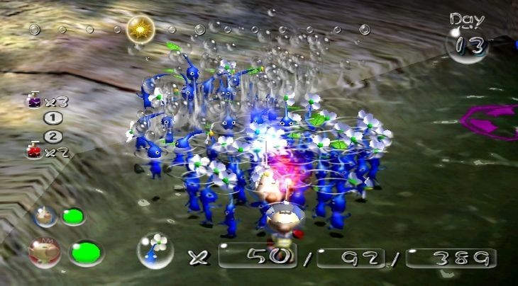Pantallazo de New Play Control: Pikmin 2 para Wii