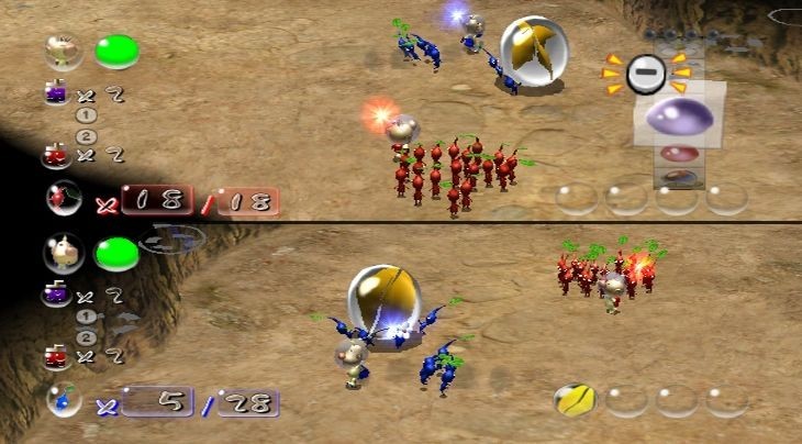 Pantallazo de New Play Control: Pikmin 2 para Wii