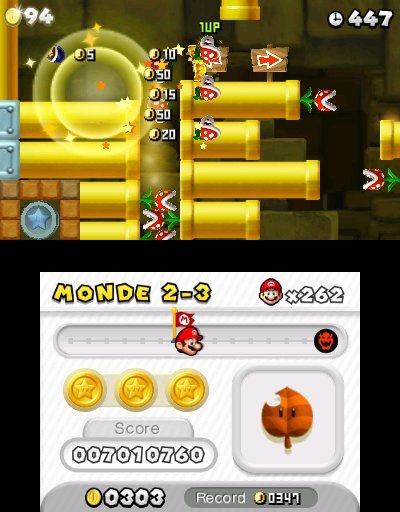 Pantallazo de New Super Mario Bros 2 para Nintendo 3DS