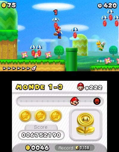 Pantallazo de New Super Mario Bros 2 para Nintendo 3DS
