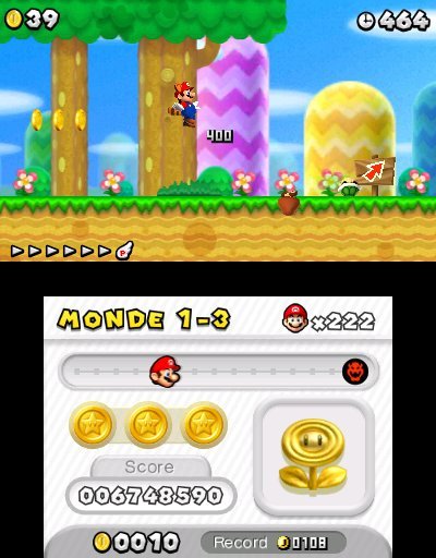 Pantallazo de New Super Mario Bros 2 para Nintendo 3DS