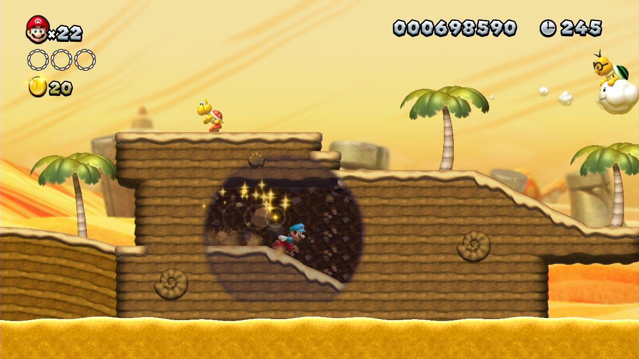 Pantallazo de New Super Mario Bros U para Wii U