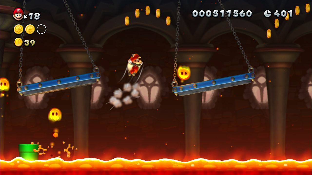 Pantallazo de New Super Mario Bros U para Wii U