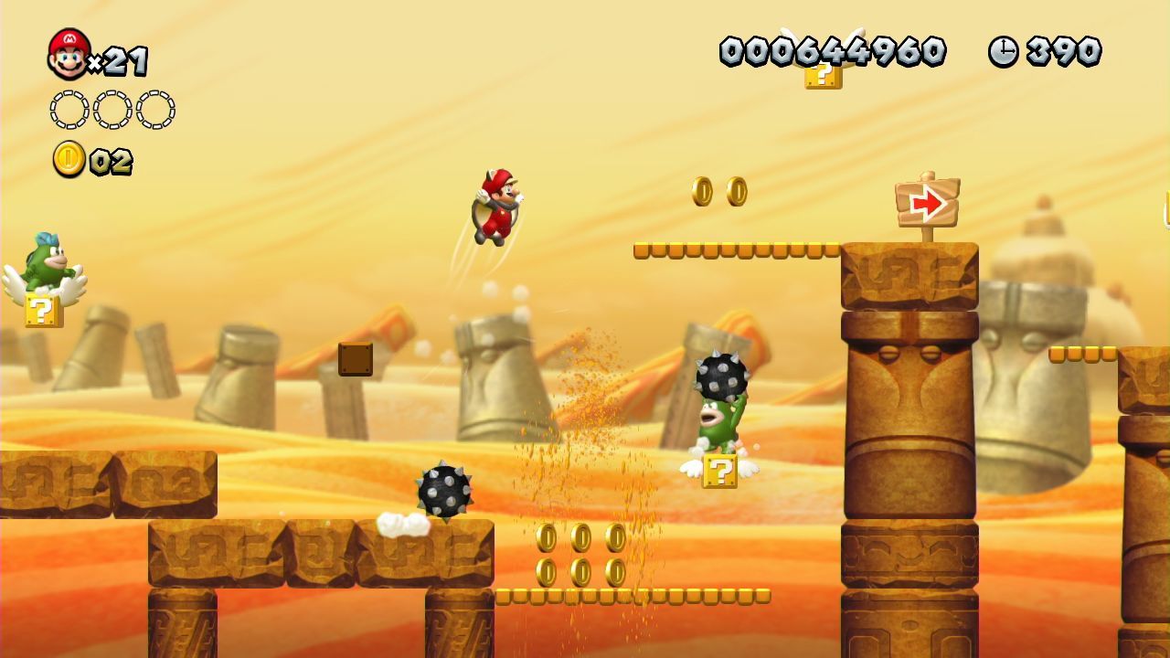 Pantallazo de New Super Mario Bros U para Wii U