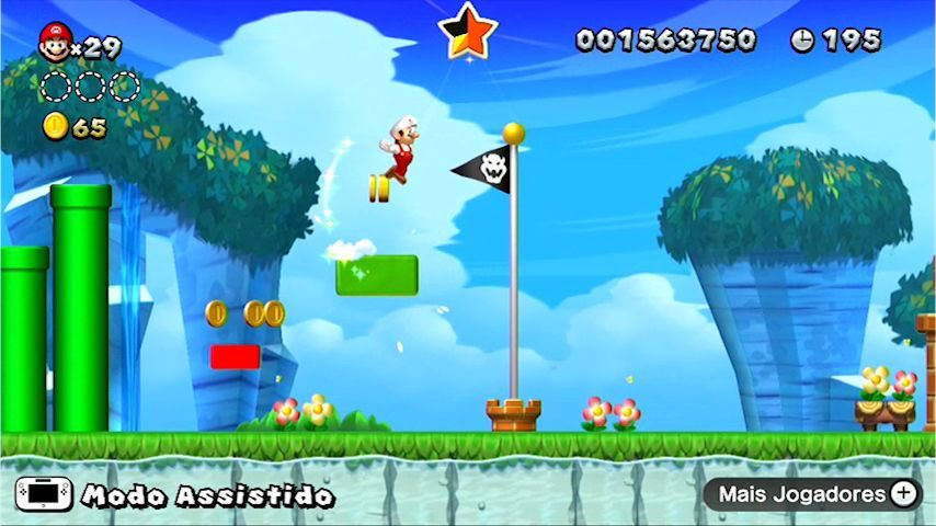 Pantallazo de New Super Mario Bros U para Wii U