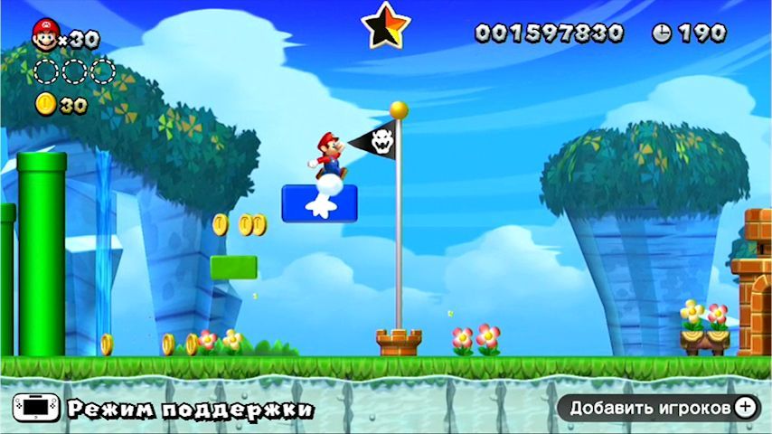 Pantallazo de New Super Mario Bros U para Wii U