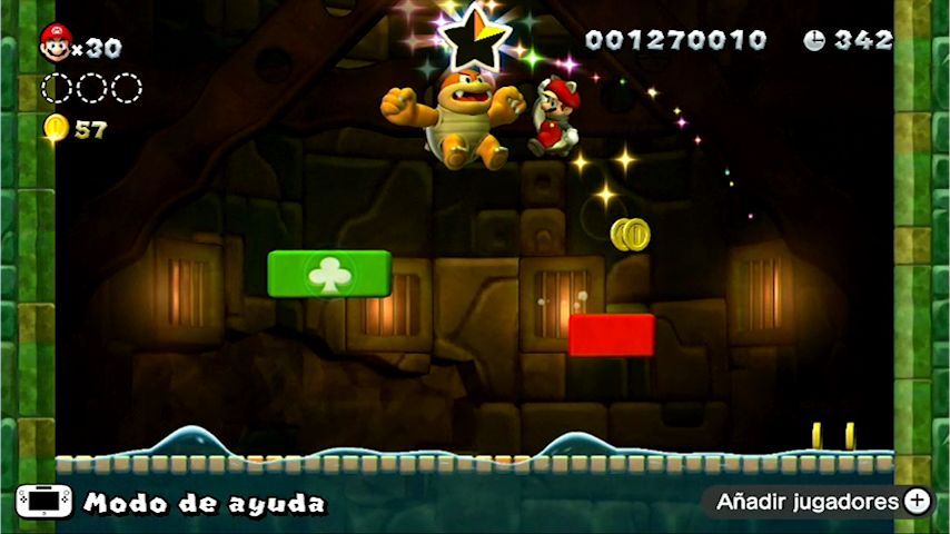 Pantallazo de New Super Mario Bros U para Wii U