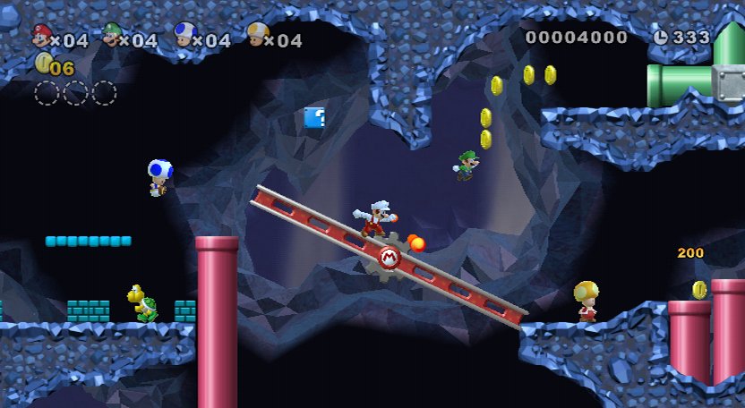 Pantallazo de New Super Mario Bros. Wii para Wii