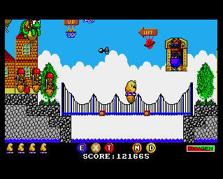 Pantallazo de New Zealand Story, The para Amiga