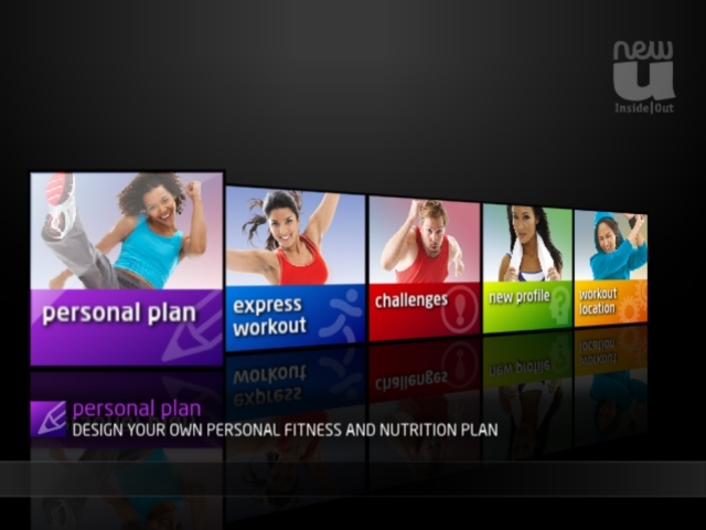 Pantallazo de NewU Fitness First Personal Trainer para Wii