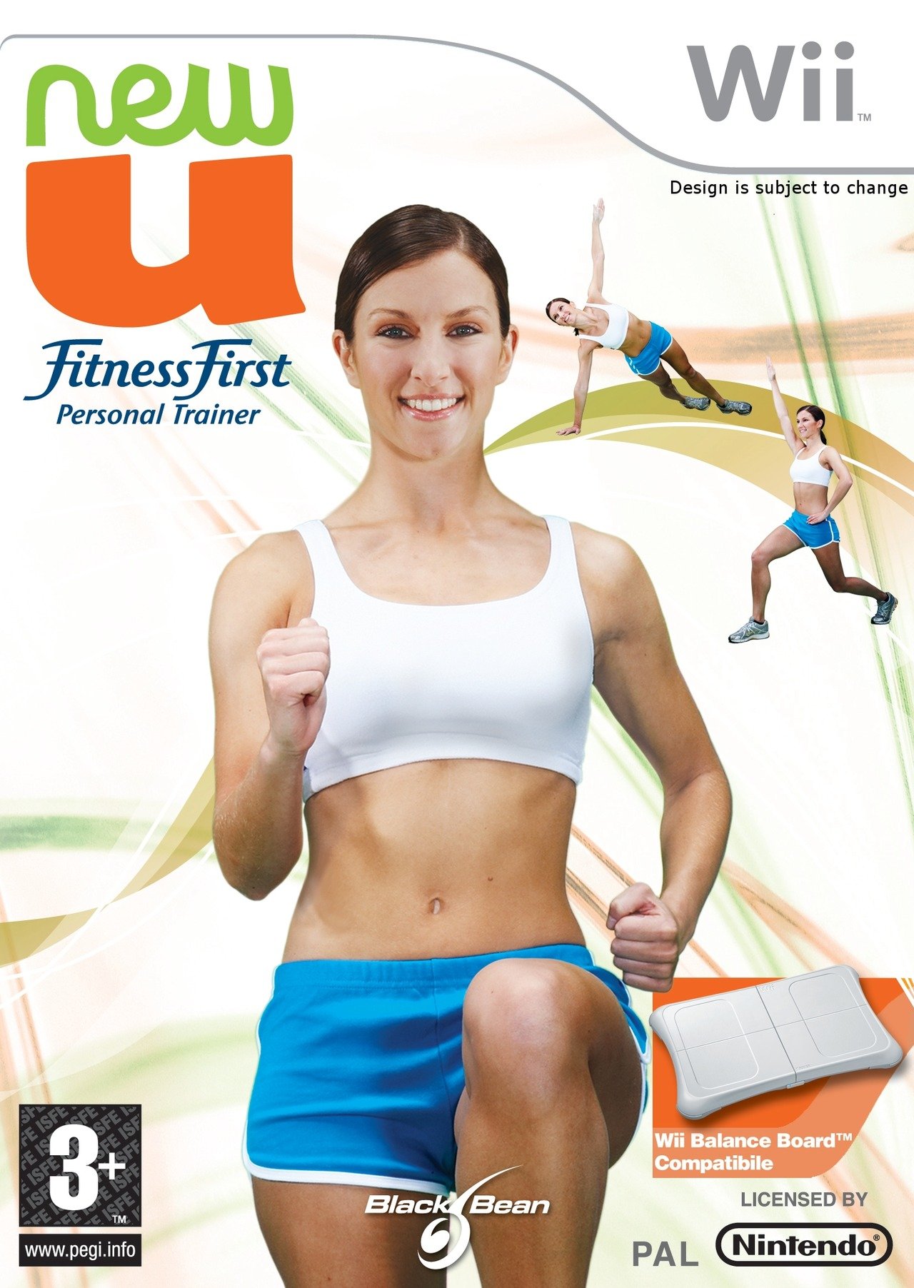 Caratula de NewU Fitness First Personal Trainer para Wii