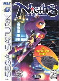 Caratula de NiGHTS Into Dreams...with 3D Control Pad para Sega Saturn