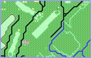 Pantallazo de Nick Faldo Plays the Open para Commodore 64