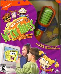 Caratula de NickToons: Nick Tunes PC Powered Microphone & CD-ROM Game para PC