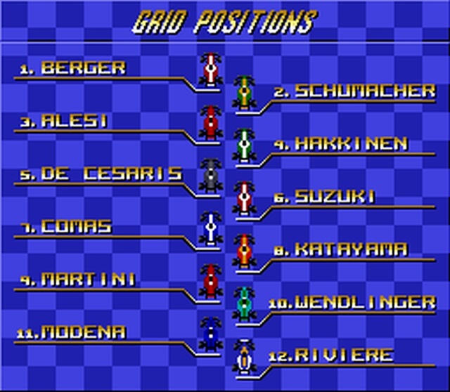 Pantallazo de Nigel Mansell World Championship Racing (Europa) para Super Nintendo