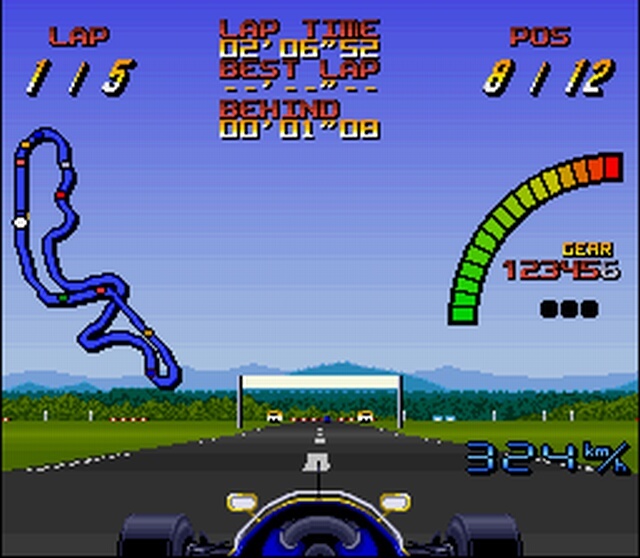 Pantallazo de Nigel Mansell World Championship Racing (Europa) para Super Nintendo
