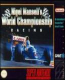 Caratula nº 96998 de Nigel Mansell's World Championship Racing (200 x 138)