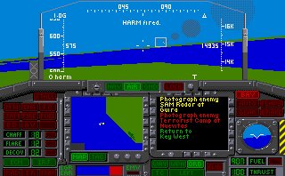 Pantallazo de Nighthawk F-117A Stealth Fighter 2.0 para Amiga