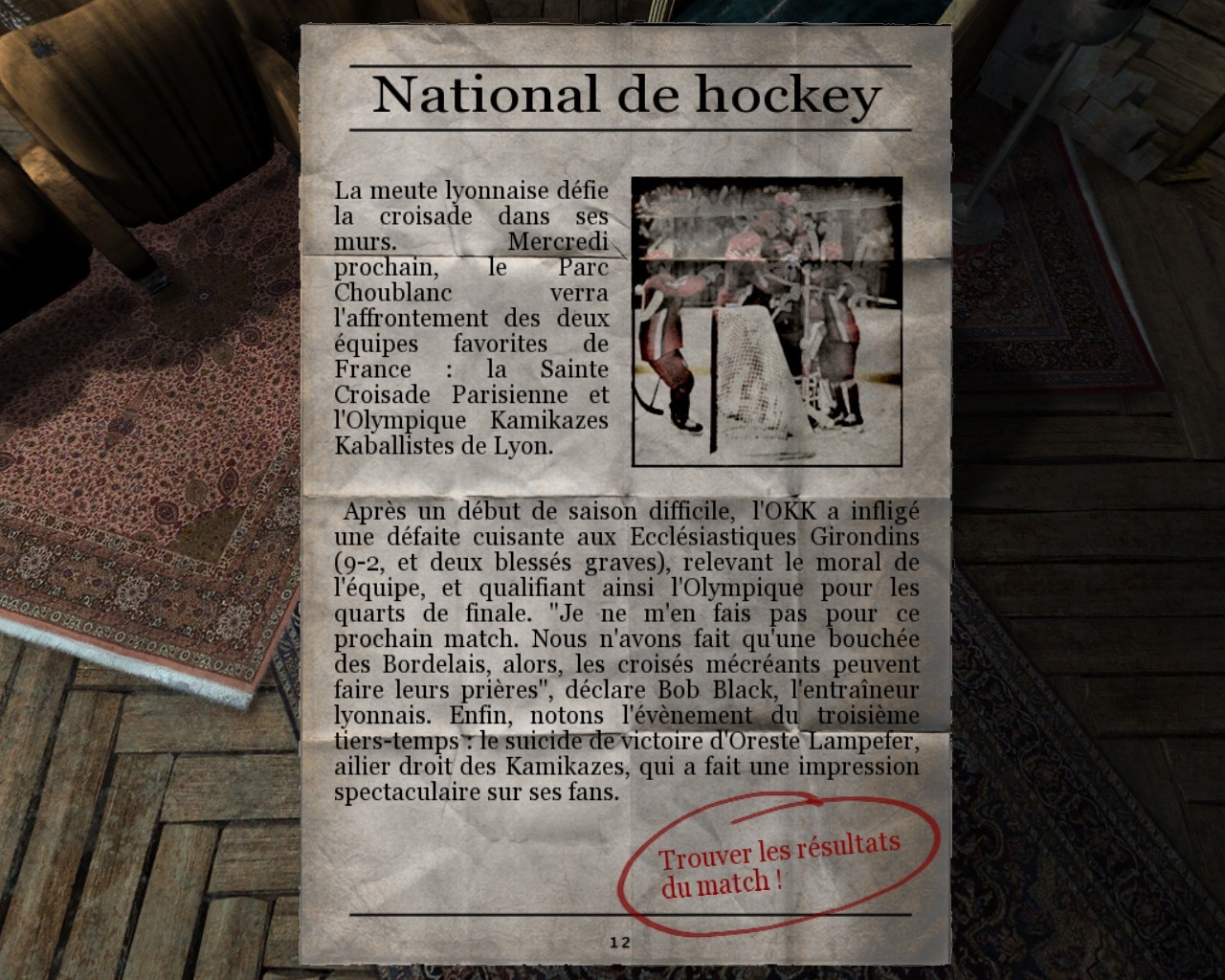 Pantallazo de Nikopol: Secrets of the Immortals para PC
