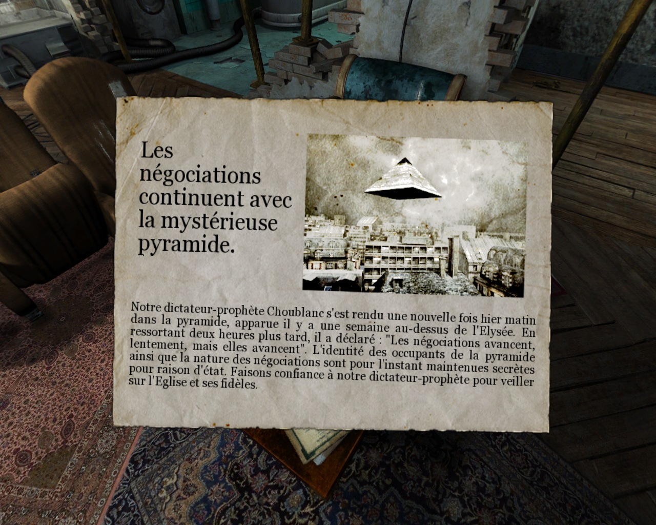 Pantallazo de Nikopol: Secrets of the Immortals para PC