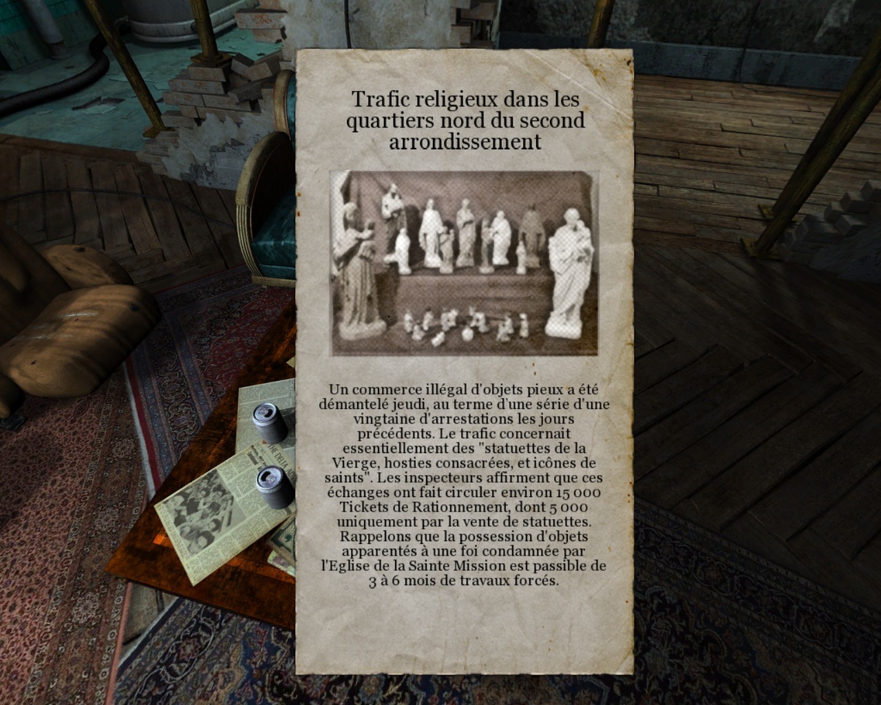 Pantallazo de Nikopol: Secrets of the Immortals para PC