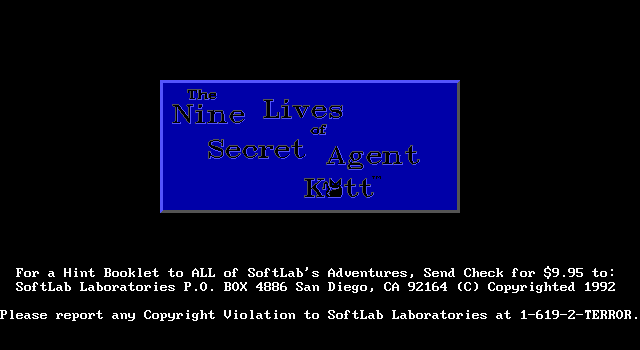 Pantallazo de Nine Lives of Secret Agent Kat, The para PC