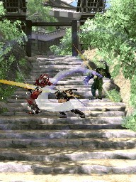 Pantallazo de Ninja Gaiden Dragon Sword para Nintendo DS