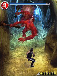Pantallazo de Ninja Gaiden Dragon Sword para Nintendo DS