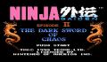 Pantallazo nº 211731 de Ninja Gaiden II: The Dark Sword of Chaos (512 x 448)