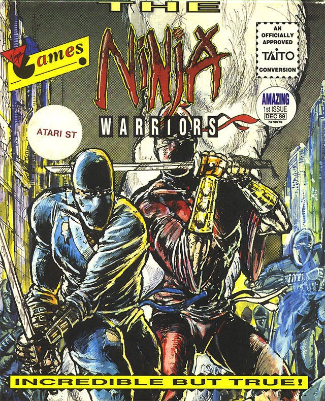 Caratula de Ninja Warriors, The para Atari ST
