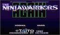 Ninja Warriors Again, The (Japonés)