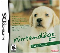 Caratula de Nintendogs: Labrador and Friends para Nintendo DS