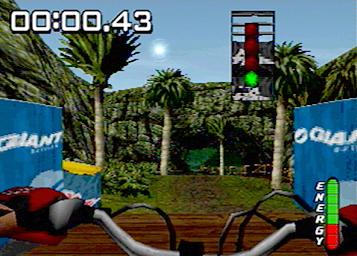 Pantallazo de No Fear Downhill Mountain Biking para PlayStation