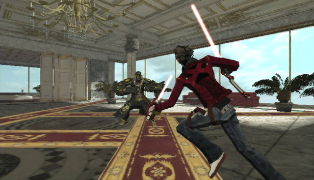 Pantallazo de No More Heroes: Desperate Struggle para Wii