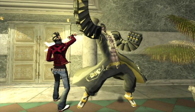 Pantallazo de No More Heroes: Desperate Struggle para Wii