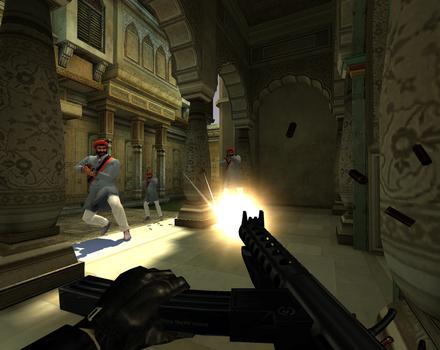 Pantallazo de No One Lives Forever 2: A Spy in H.A.R.M.'s Way para PC