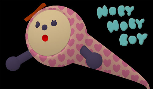 Caratula de Noby Noby Boy (Ps3 Descargas) para PlayStation 3