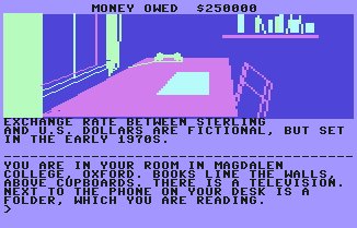 Pantallazo de Not a Penny More, Not a Penny Less para Commodore 64