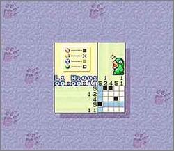 Pantallazo de Ochan no Oekaki Logic (Japonés) para Super Nintendo