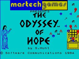 Pantallazo de Odyssey of Hope, The para Spectrum