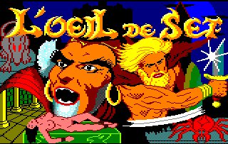 Pantallazo de Oeil De Set, L' para Amstrad CPC