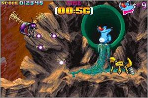 Pantallazo de Oggy and the Cockroaches para Game Boy Advance