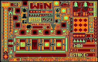 Pantallazo de Old Sam's Saloon Gamble Machine para Amstrad CPC
