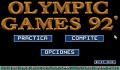 Pantallazo nº 70563 de Olympic Games 92' (320 x 200)