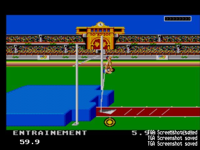 Pantallazo de Olympic Gold: Barcelona 92  para Sega Master System