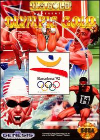 Caratula de Olympic Gold : Barcelona 92 para Sega Megadrive