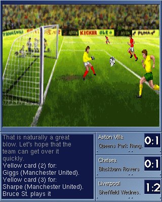 Pantallazo de On The Ball: League Edition (a.k.a. Anstoss) para PC