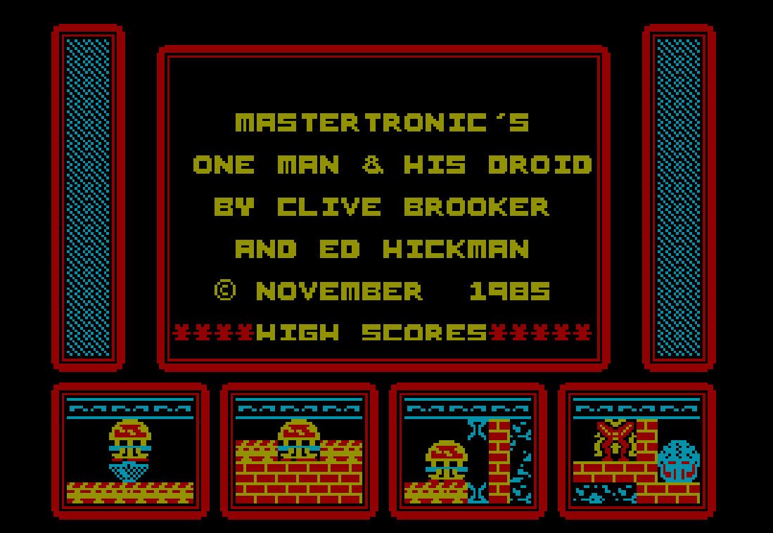 Pantallazo de One Man And His Droid para Amstrad CPC