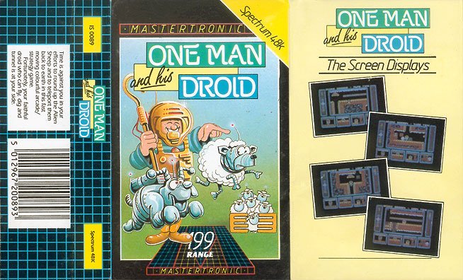 Caratula de One Man and his Droid para Spectrum