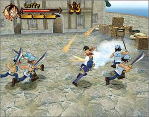 Pantallazo de One Piece: Grand Adventure para GameCube